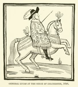 Lucas tábornok Colchester ostrománál, 1648 alkotó: English School